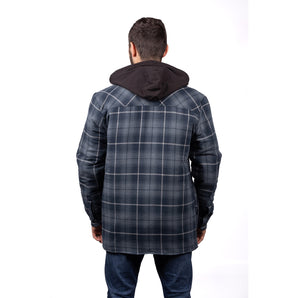 Dickies Fleece Hooded Flannel Shirt