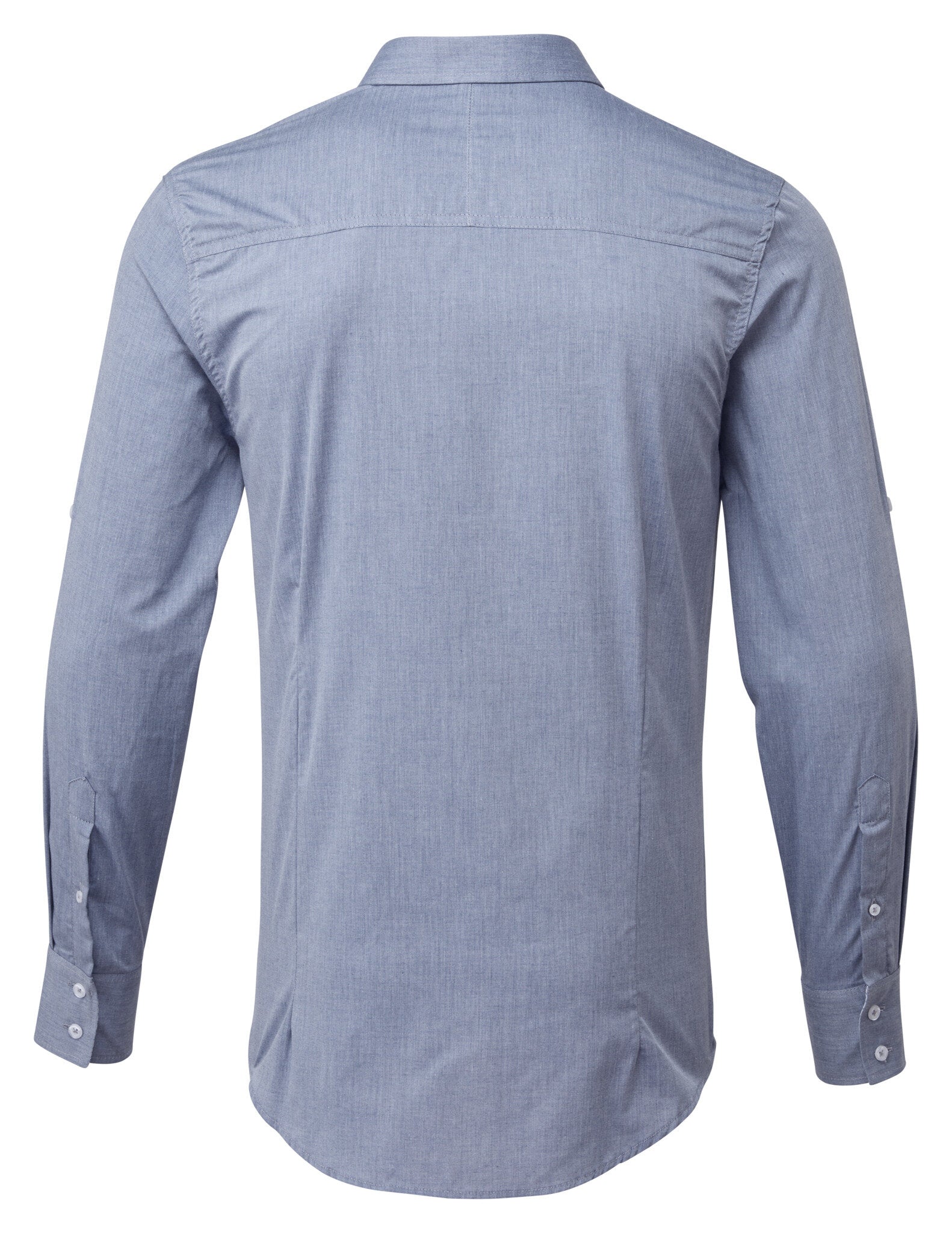 Men's Chambray Roll Up Sleeve Shirt