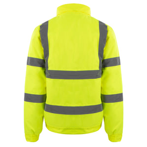 Alexandra Unisex Hi-Vis Bomber Jacket