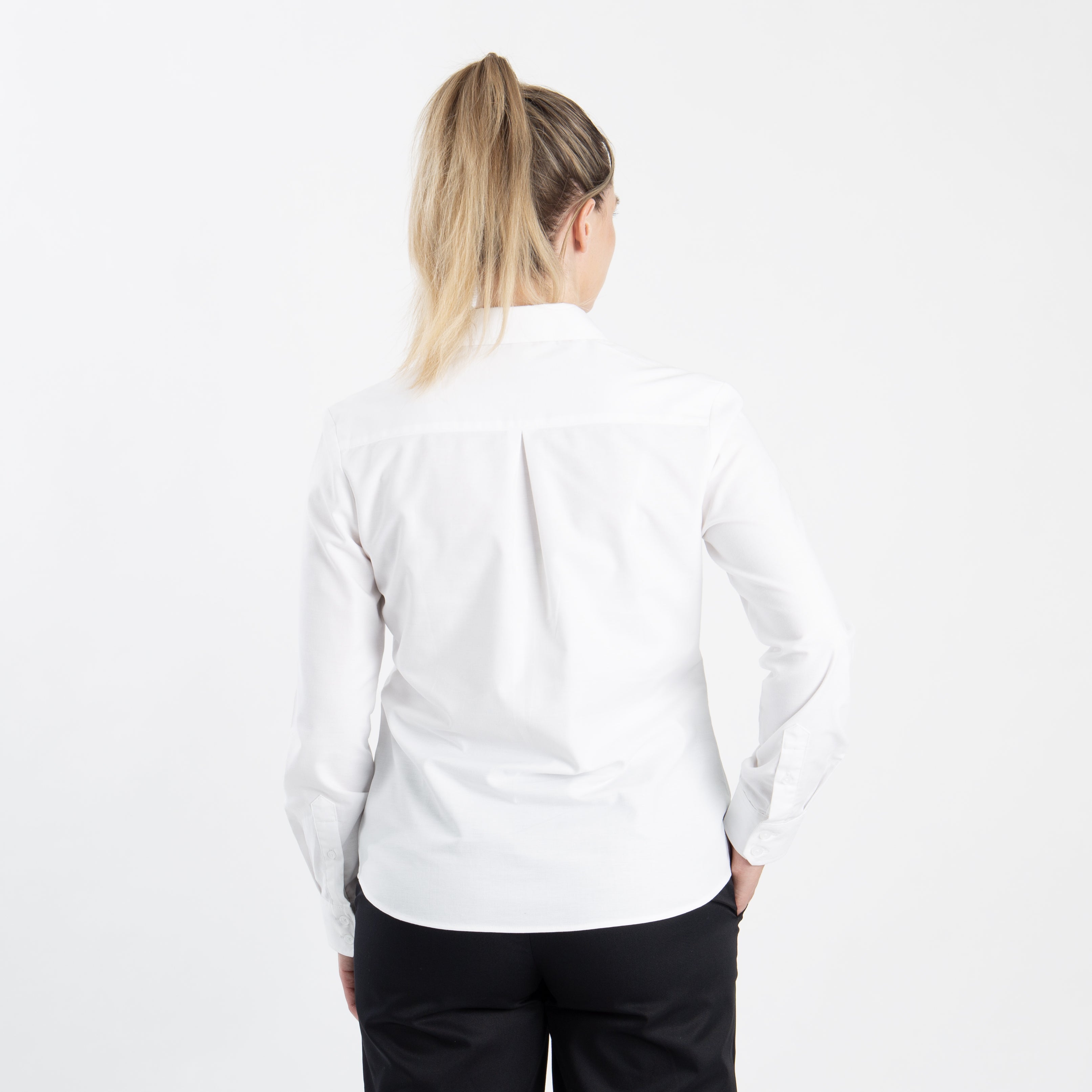 Women's  Long Sleeve Oxford Shirt